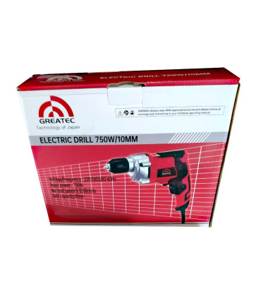 دریل گیربکسی اتومات گریتک 750 وات GREATEC