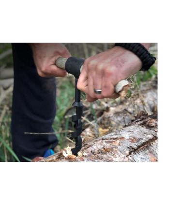 مته چوب دستی قطر 25 میلیمتر طول 30 سانتیمتر