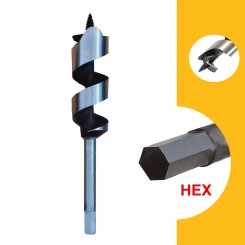 مته چوب مدل HU-HEX3218 سایز 31.8 میلیمتر
