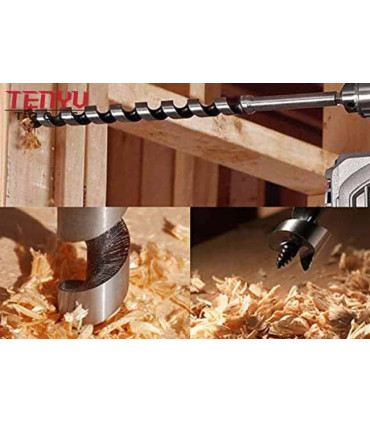 مته چوب بلند قطر 14 طول 40 میلیمتر