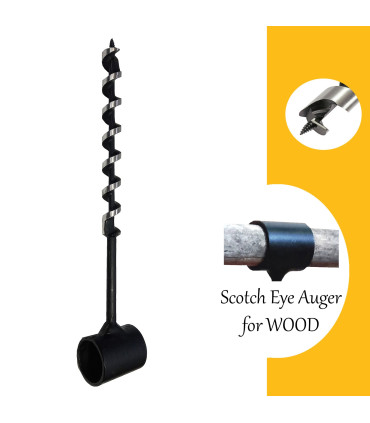 مته چوب دستی قطر 19 میلیمتر طول 30 سانتیمتر