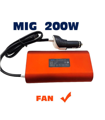 مبدل برق خودرو  MIG200W