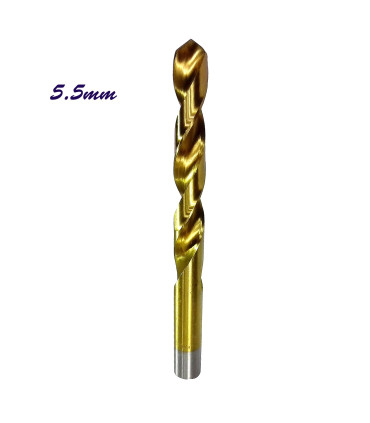 مته آهن سایز5.5 میلمتر طلایی اطلس