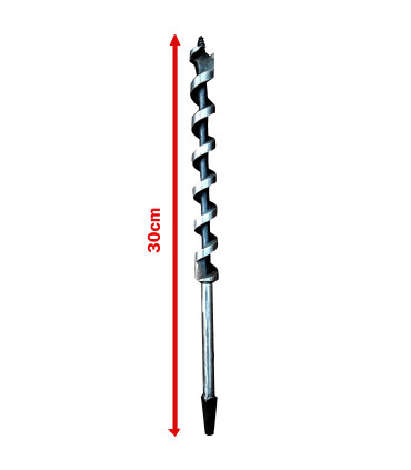 مته چوب بلند مارپیج تایوان سایز 19x300mm