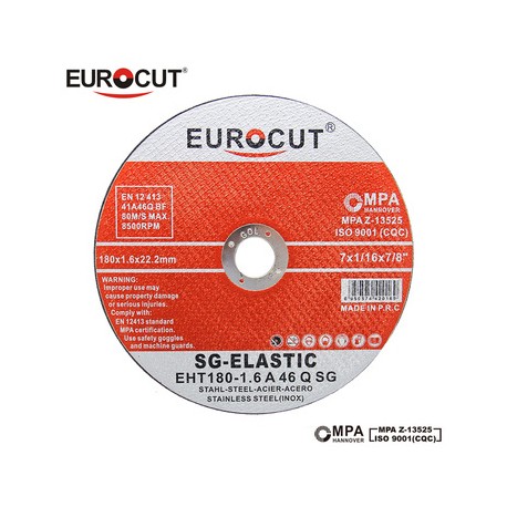 صفحه سنگ استیل بر یوروکات EUROCUT 180X1.6