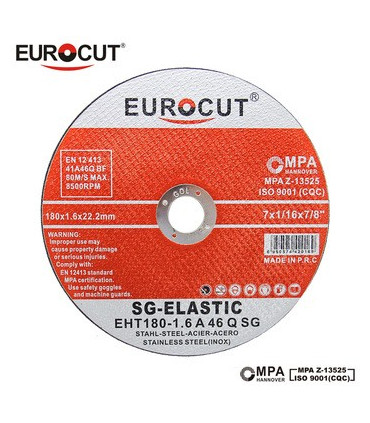 صفحه سنگ استیل بر یوروکات EUROCUT 180X1.6